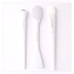 F.A.R.A.H Skincare Retreat 3-piece Tool & Brush Set 💚